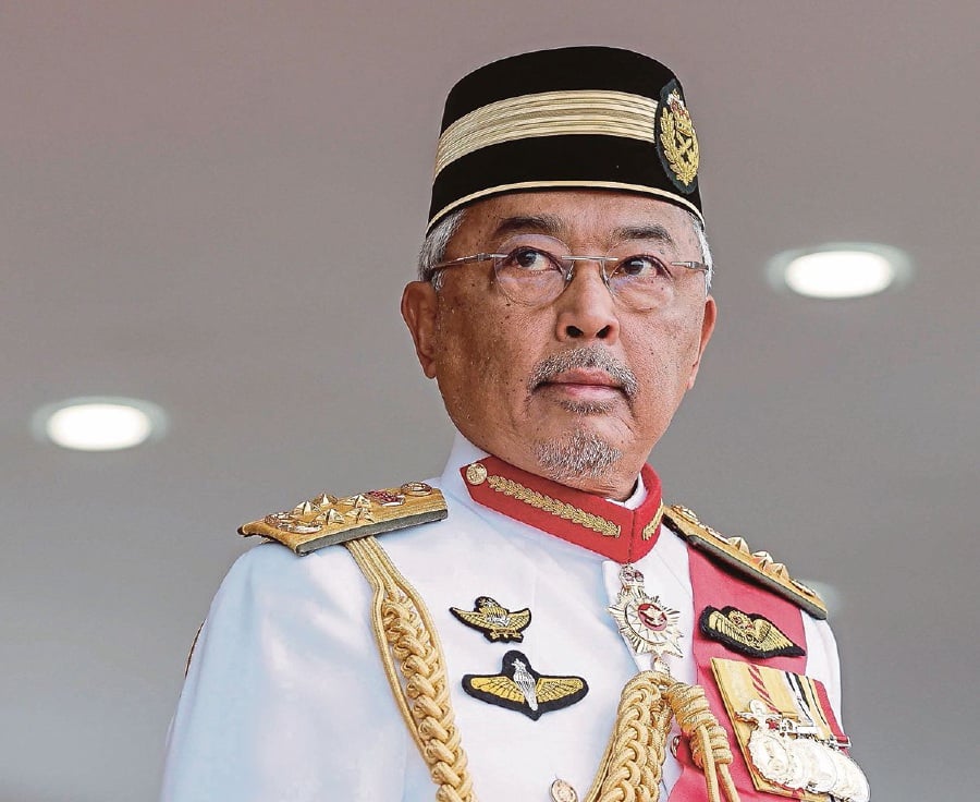 Yang di-Pertuan Agong Al-Sultan Abdullah Ri’ayatuddin Al-Mustafa Billah Shah has expressed his disappointment over the United States' veto on the United Nations Security Council (UNSC) resolution for an immediate humanitarian ceasefire in Gaza. - Bernama file pic