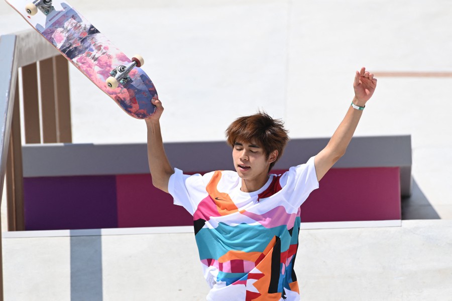 Japan's Horigome crowned first skateboarding Olympic champion | New ...