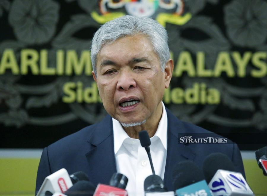 Umno president Datuk Seri Dr Ahmad Zahid Hamidi (pic) has hinted that he wants Datuk Seri Dr Noraini Ahmad to return as Wanita Umno chief in the party’s election next month. - NSTP/ASYRAF HAMZAH