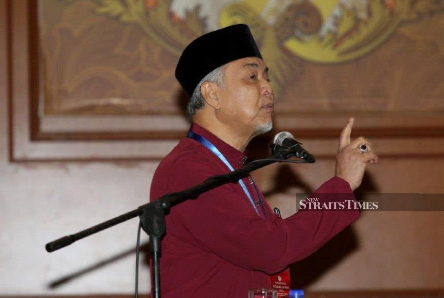 Umno will never cooperate with Pas as long as Tan Sri Abdul Hadi Awang is the president of the Islamist party, Datuk Seri Dr. Ahmad Zahid Hamidi said. - NSTP/L.MANIMARAN