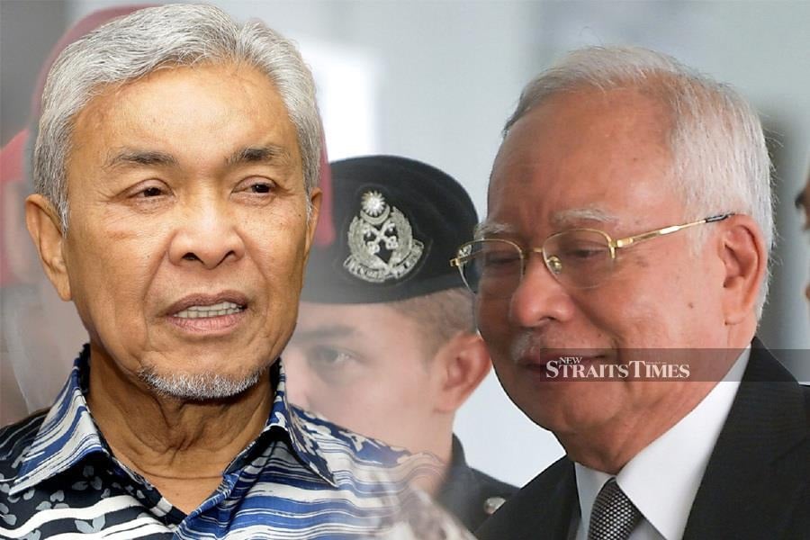Only those who truly know Datuk Seri Dr Ahmad Zahid Hamidi would understand that the Umno president constantly works to try to obtain a full pardon for his predecessor, Datuk Seri Najib Razak. - NSTP/Bernama file pic