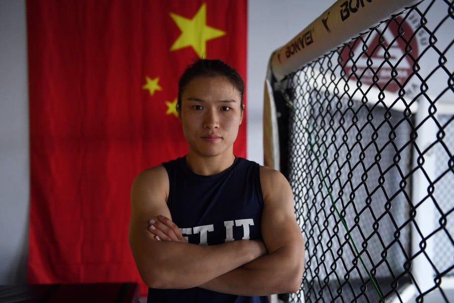 Be water, my friend': China's first UFC champion channels her