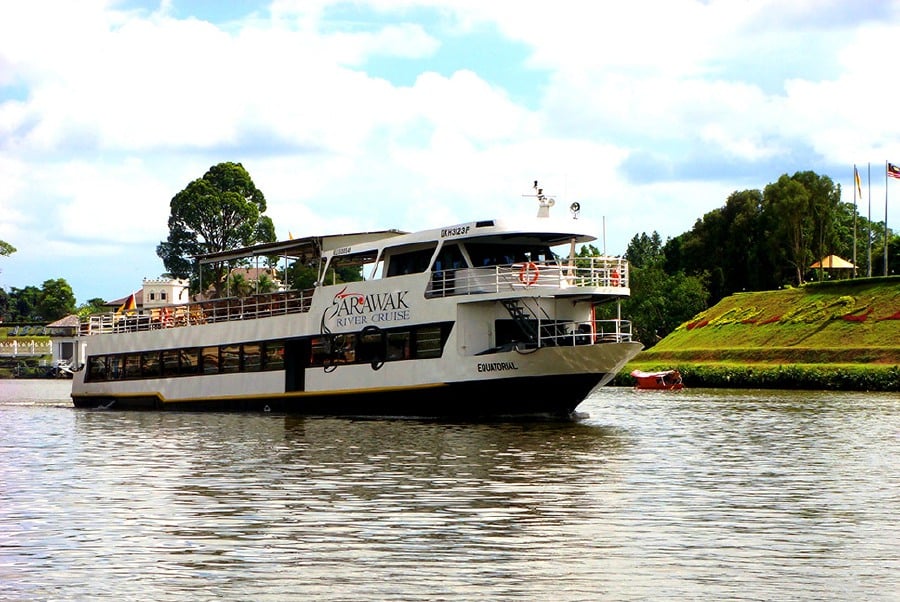 Embark on a boat ride into the lush rainforest, navigating rivers to reach the heart of Iban settlements. - File pic credit (Sarawak River Cruise)
