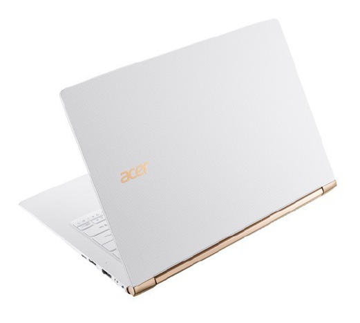 The Acer Aspire S13 in white. 