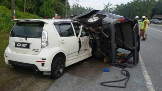 8 injured in MyVi-Van crash | New Straits Times | Malaysia General ...