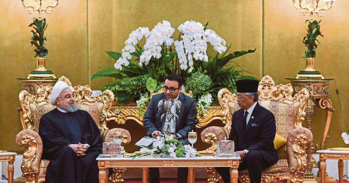 Agong extends warm welcome to Iranian, Turkish presidents | New Straits ...