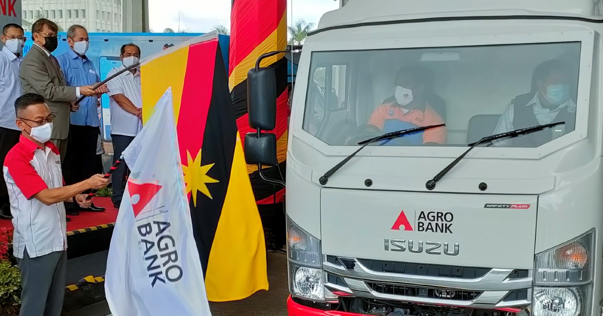 Agrobank Launches Mobile Atm Services To Nine Districts In Sarawak