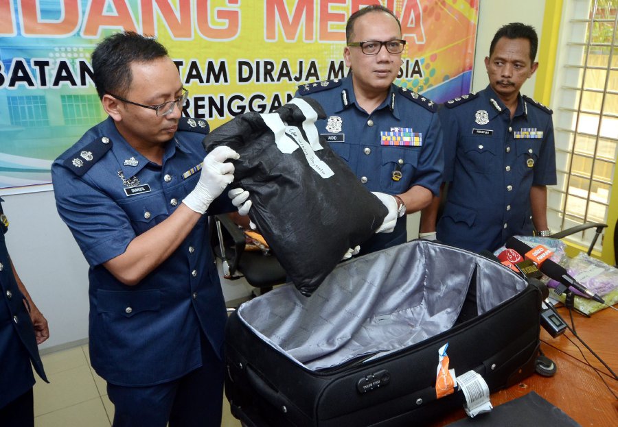 Indian National Caught With 10kg Ketamine At Kuala Terengganu Airport