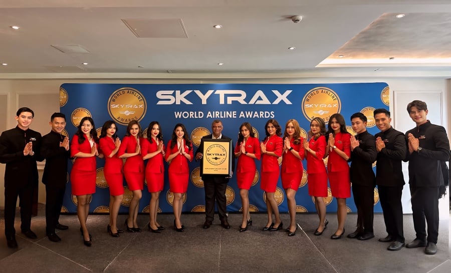 AirAsia is Skytrax’s World’s Best Low-Cost Airline for 15th Consecutive Year.