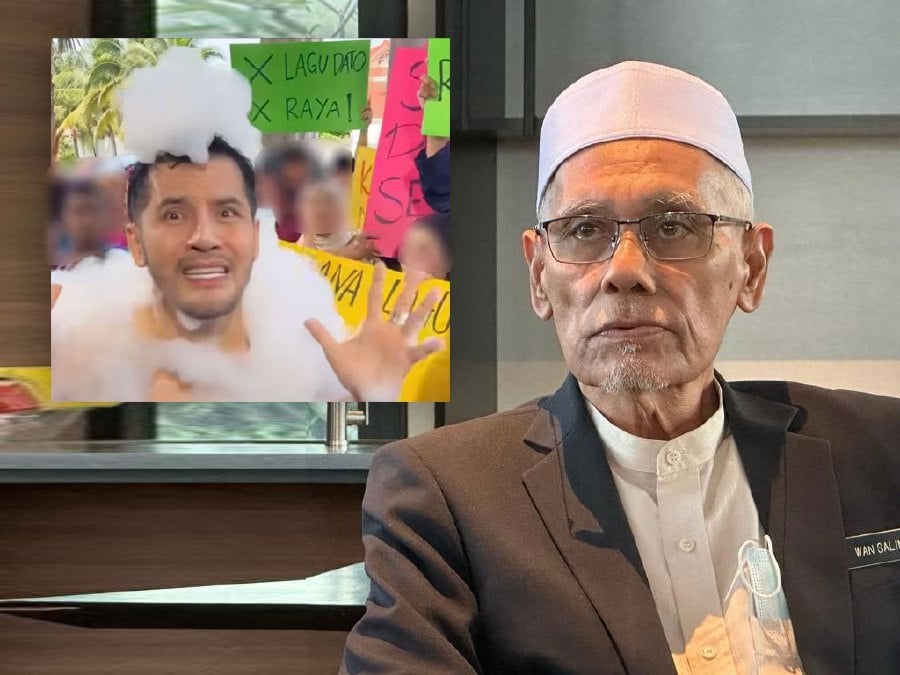 Penang mufti Datuk Seri Dr Wan Salim Wan Mohd Noor has expressed regret over a viral video showing a group of men dancing distastefully while singing a Hari Raya song.- NSTP file pic