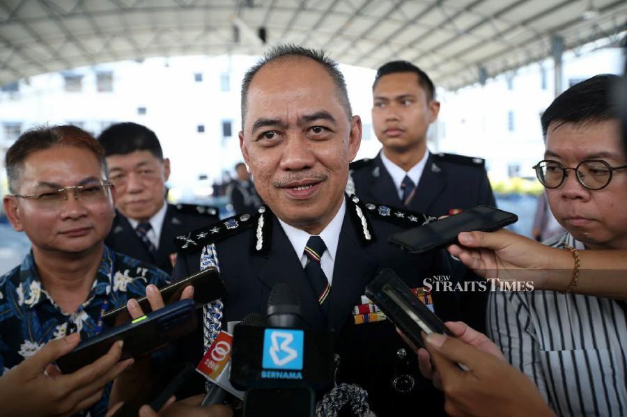 Incoming deputy state police chief Datuk Mohd Alwi Zainal Abidin said they would increase surveillance and checks by mounting more road blocks. Pic by Mikail Ong