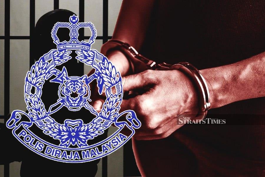 Ampang Jaya police chief Assistant Commissioner Mohd Azam Ismail said as a result, a 44-year-old man working as a personal driver was arrested around 10pm yesterday in Jalan Kg Melayu Tambahan, Ampang. - NSTP file pic