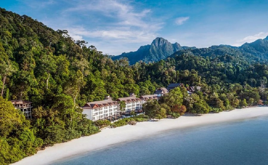 The Andaman, a Luxury Collection Resort under the Marriott International umbrella, was destroyed in a fire in January. File Photo