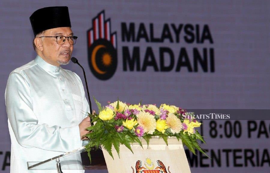 Prime Minister Datuk Seri Anwar Ibrahim. --NSTP/MOHD FADLI HAMZAH