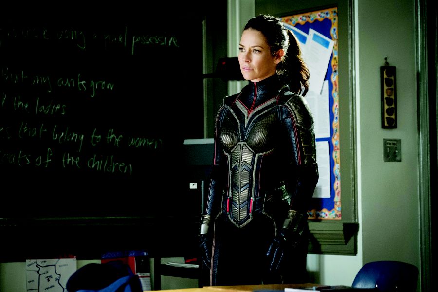 Showbiz Evangeline Lilly S Hope As A Superhero In Ant Man And The Wasp