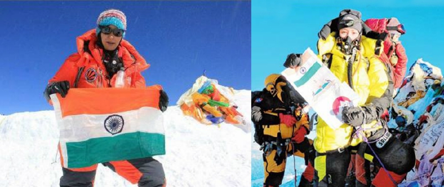 Indian woman climbs Everest twice in week, breaks record | New Straits ...