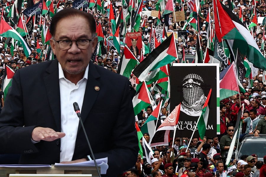 During the prime minister’s question time in Dewan Rakyat today, Anwar said such awareness among media publications must be established to adhere to the concerns and sensitivities of the people, as well as recognise the rights of Palestinians. - NSTP file pic