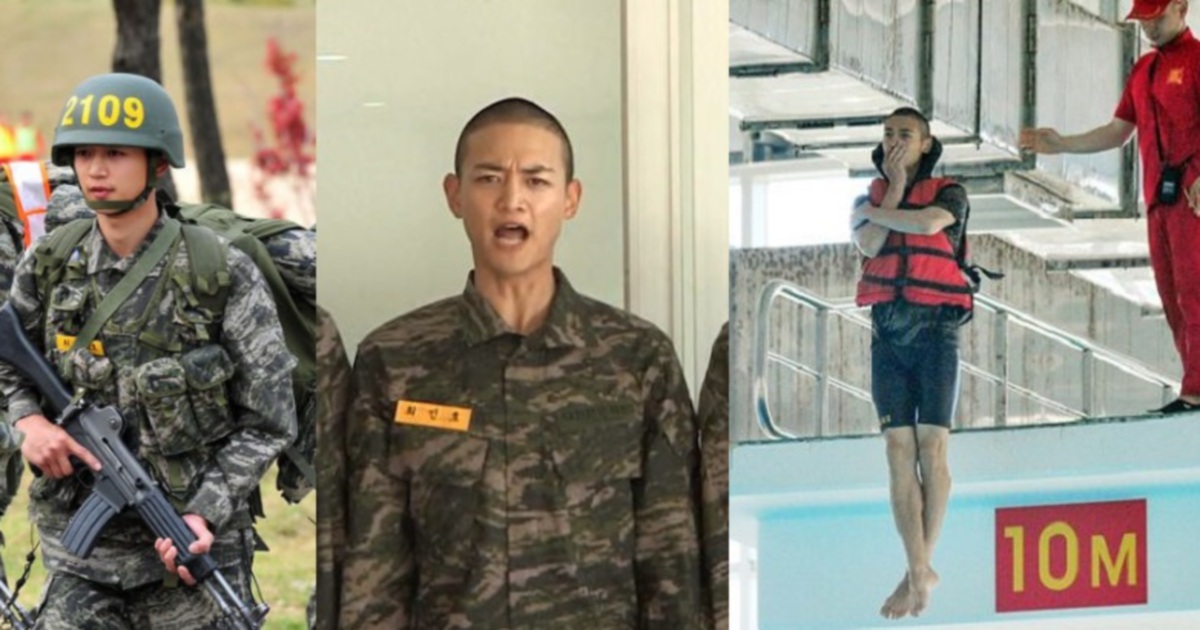 Showbiz Shinee S Minho Looks Mighty Manly In Military Training Photos