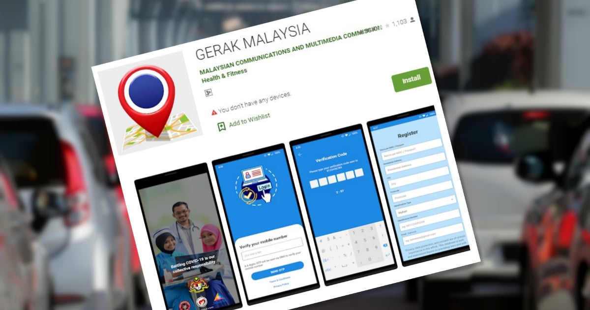 Gerak Malaysia App