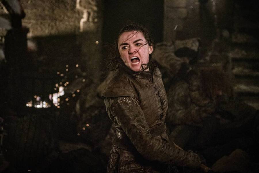 Arya Stark is played by Maisie Williams in the Game of Thrones. 