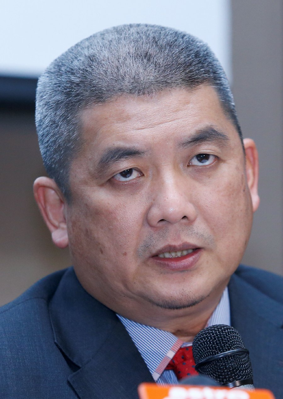 Serba Dinamik Holdings Bhd group managing director Datuk Mohd Karim Abdullah says the acquisition is in line with the company’s overall strategy to enlarge its geographical footprint into countries where CSE Global has presence namely USA. Mexico and Australia. NST picture by AIZUDDIN SAAD.