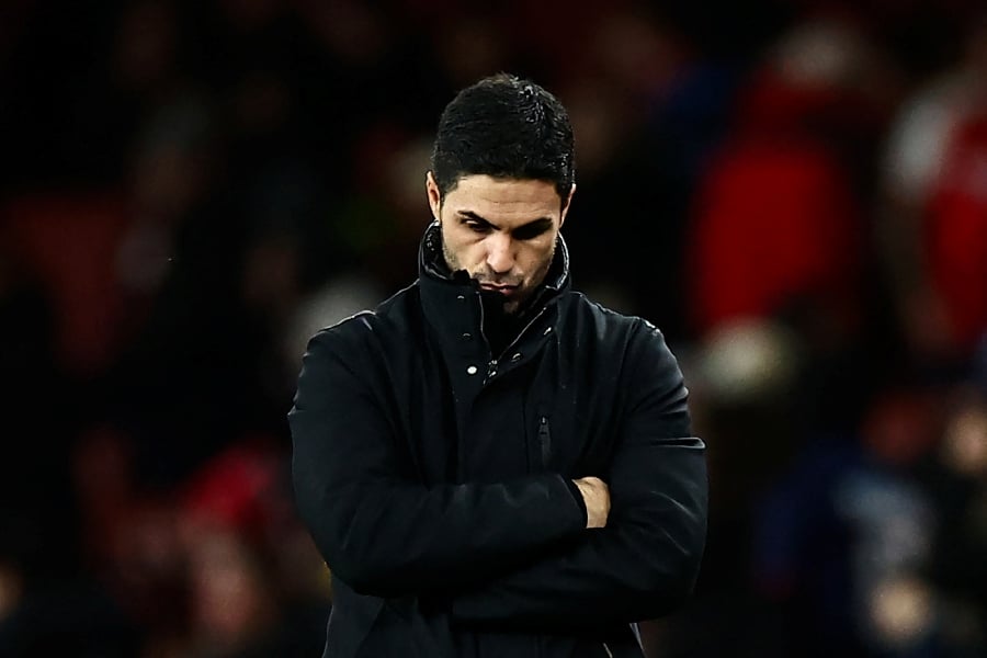 Arsenal's Spanish manager Mikel Arteta remains committed to the team. - AFP PIC