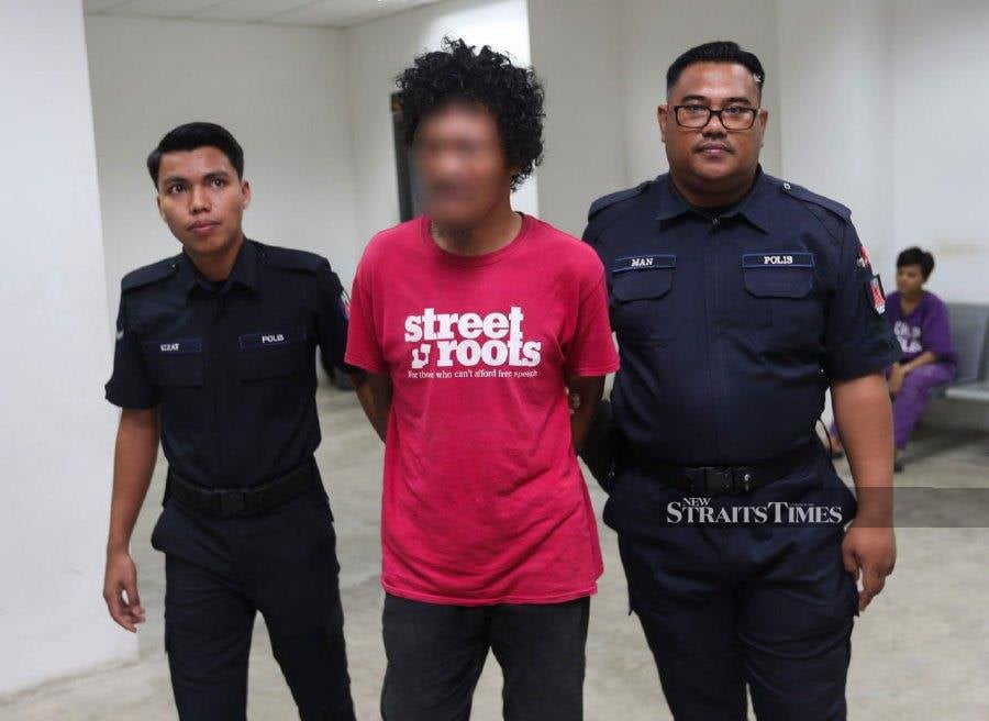 Haslimi Hasan, 40, entered the plea after the charges were read to him in front of Magistrate Ahmad Syafik Aizat Nazri, with the assistance of an interpreter.- NSTP/NIK ABDULLAH NIK OMAR