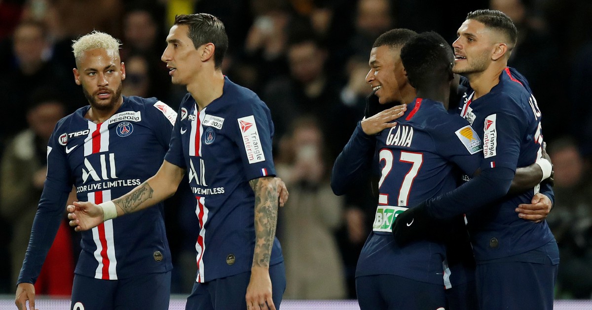 PSG overrun Saint-Etienne to reach League Cup semi-finals