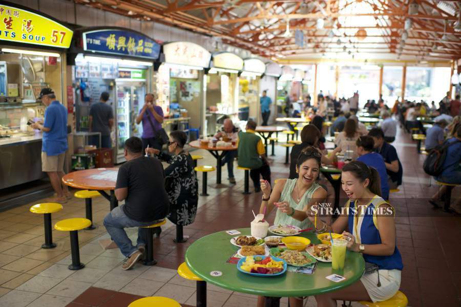  The Maxwell Food Centre is an example of successful urban regeneration.