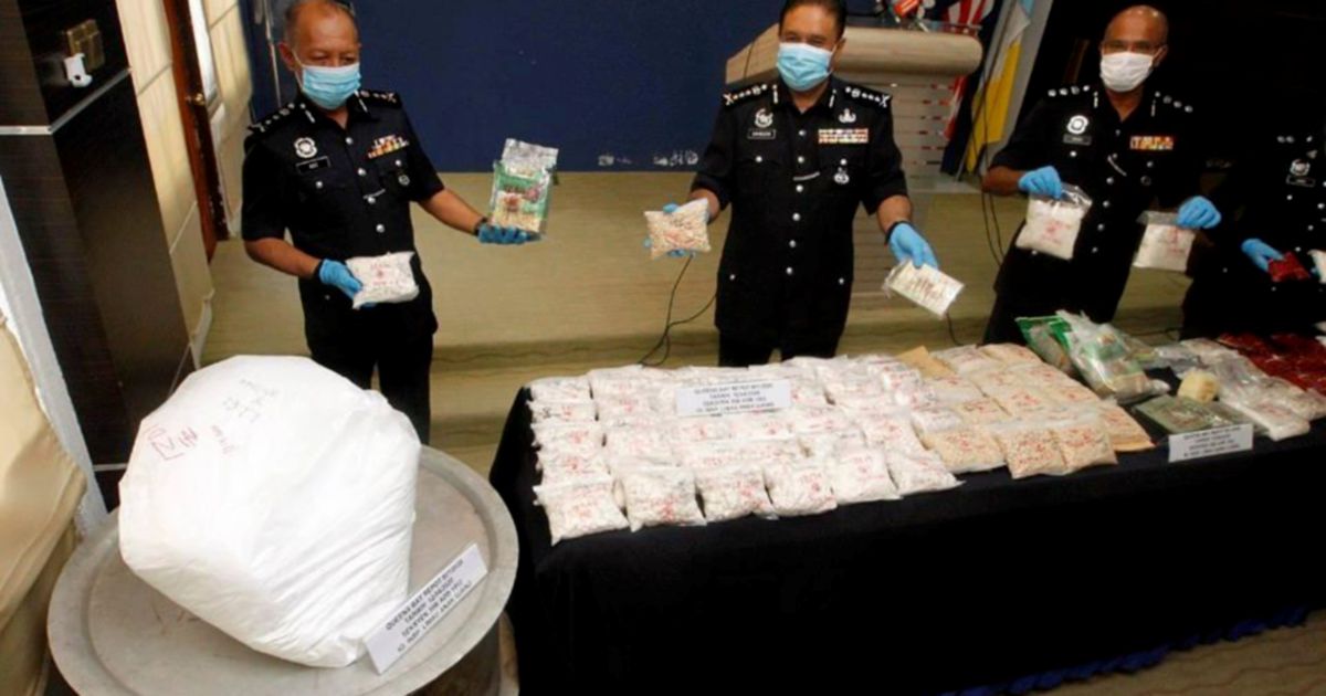 Penang Police Bust Drug Syndicate, Seize More Than RM700,000 Worth Of ...