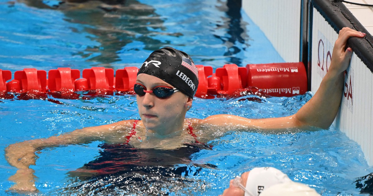 Ledecky getting better and better - US swim coach