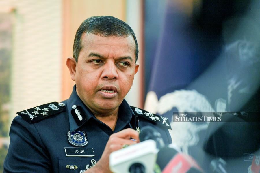 Deputy Inspector-General of Police Datuk Seri Ayob Khan Mydin Pitchay says supervision of police personnel must be tightened to prevent misconduct. NSTP/ASWADI ALIAS