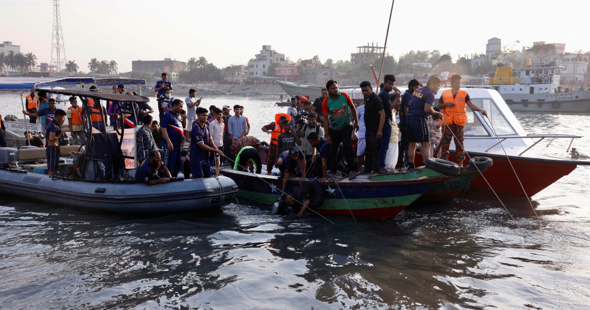 One Dead, Dozens Missing In Ferry Accident In Bangladesh | New Straits ...