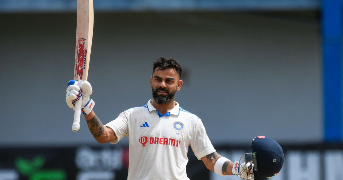 Kohli hits landmark ton but West Indies fight back | New Straits Times