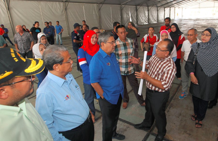 Menteri Besar Datuk Seri Ahmad Bashah Md Hanipah said the week-long expo, to be held at Darul Aman Stadium, will showcase the state government's achievements and its masterplan for all Kedahans. Pic by NSTP/SHARUL HAFIZ ZAM