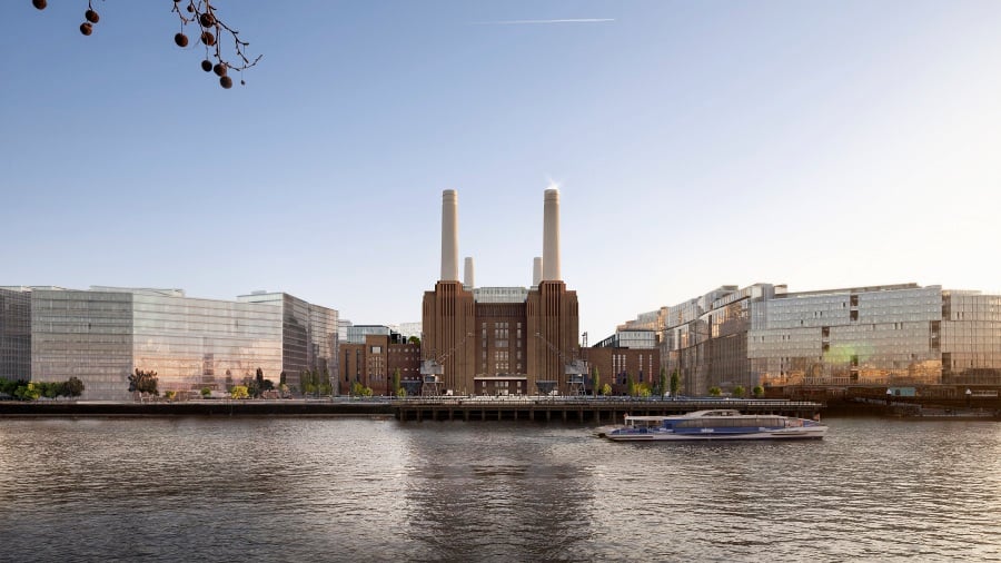 The Battersea Power Station regeneration project in the United Kingdom. Courtesy image