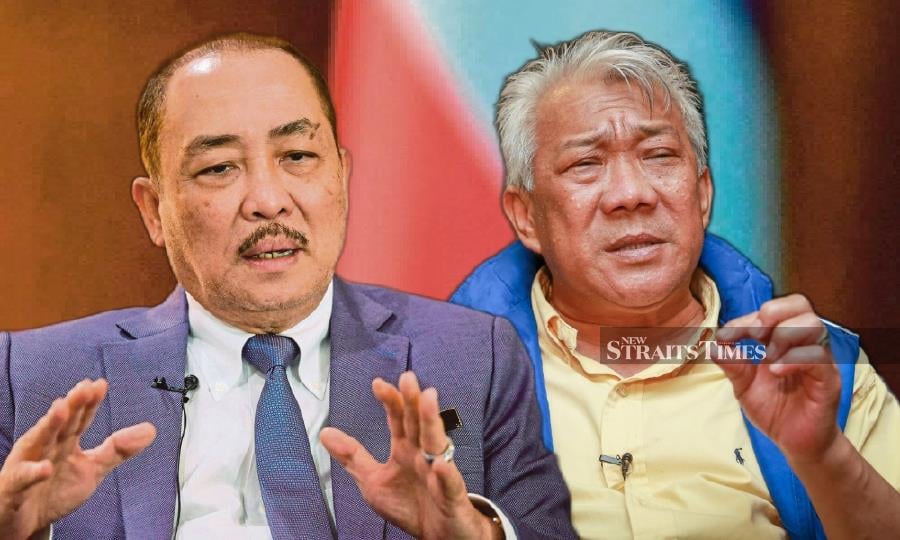 Sabah Chief Minister Datuk Seri Hajiji Noor says Datuk Seri Bung Moktar Radin is out of touch with the development programmes in the state. - NSTP file pic