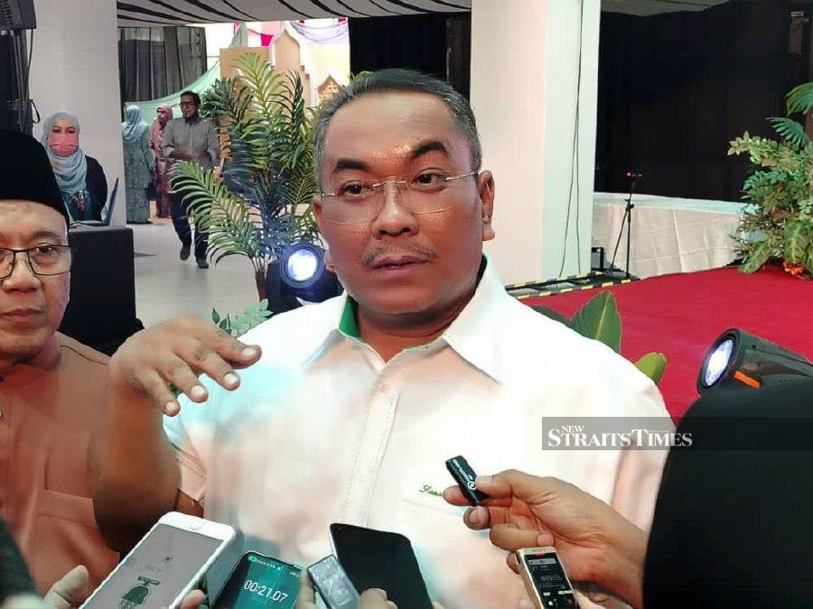 Perikatan Nasional election director Datuk Seri Muhammad Sanusi Md Nor has insisted that a Malay candidate should be fielded for the coalition in the Kuala Kubu Baharu by-election on May 11. - NSTP/Noorazura Abdul Rahman