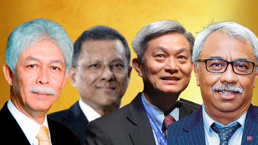 (From left) Tan Sri Mohd Hassan Marican, Datuk Ahmad Fuad Md Ali, Profesor Dr Yeah Kim Leng and Dr Nungsari Ahmad Radhi. - File pic