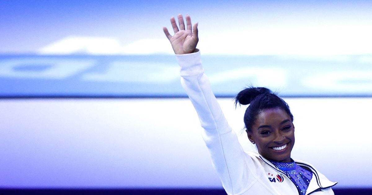 Simone Biles adds to her legend by winning sixth world