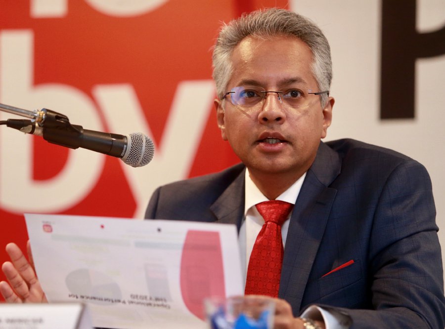 Sime Darby Property group managing director Datuk Azmir Merican remains optimistic about the future of the company. File/Photo
