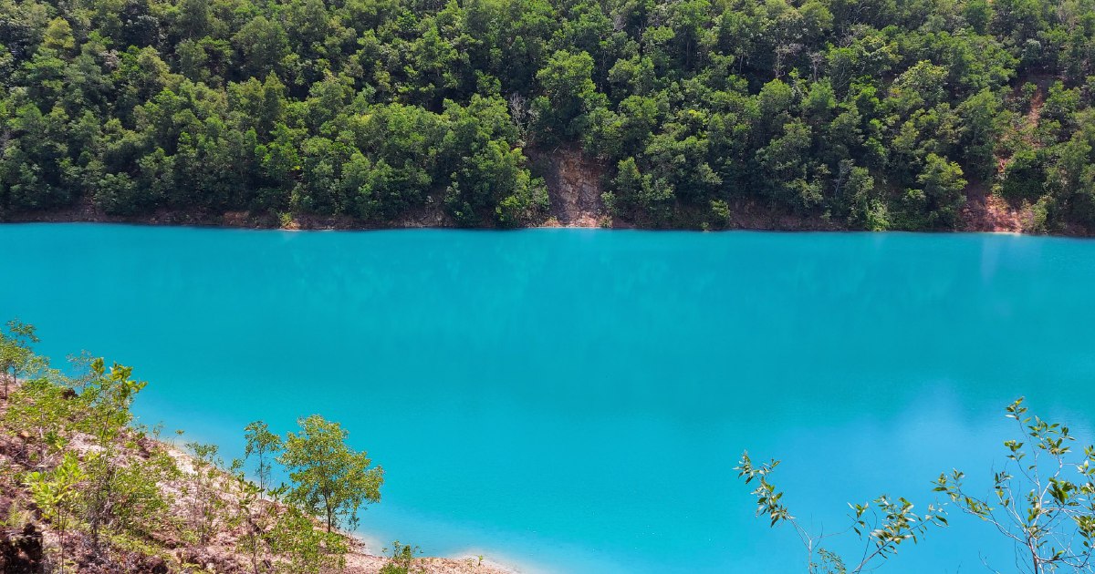 Tasik Biru Makes Splash As Rompins Newest Tourist Attraction New