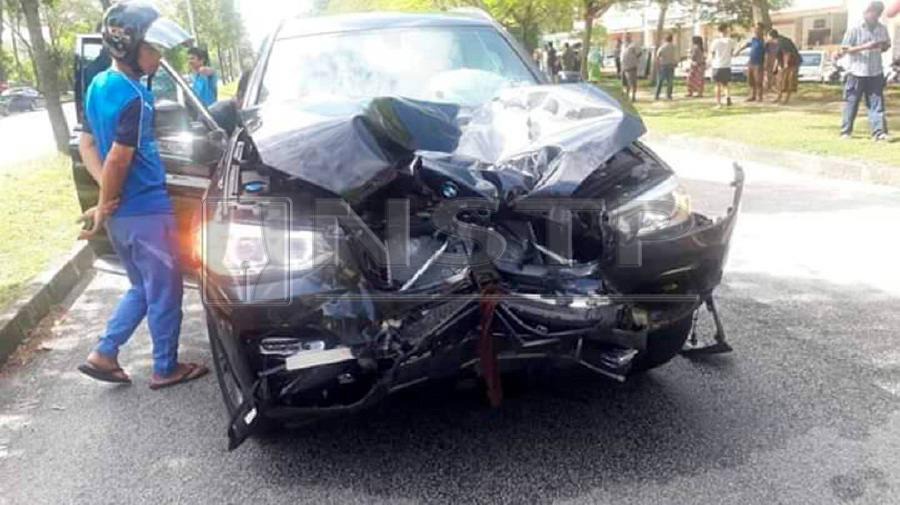 BMW X3 collides with motorcycle in Shah Alam, killing two | New Straits Times | Malaysia General ...