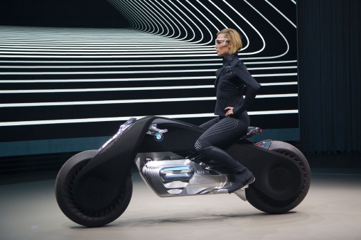 BMW presents its self-balancing motorcycle of the future