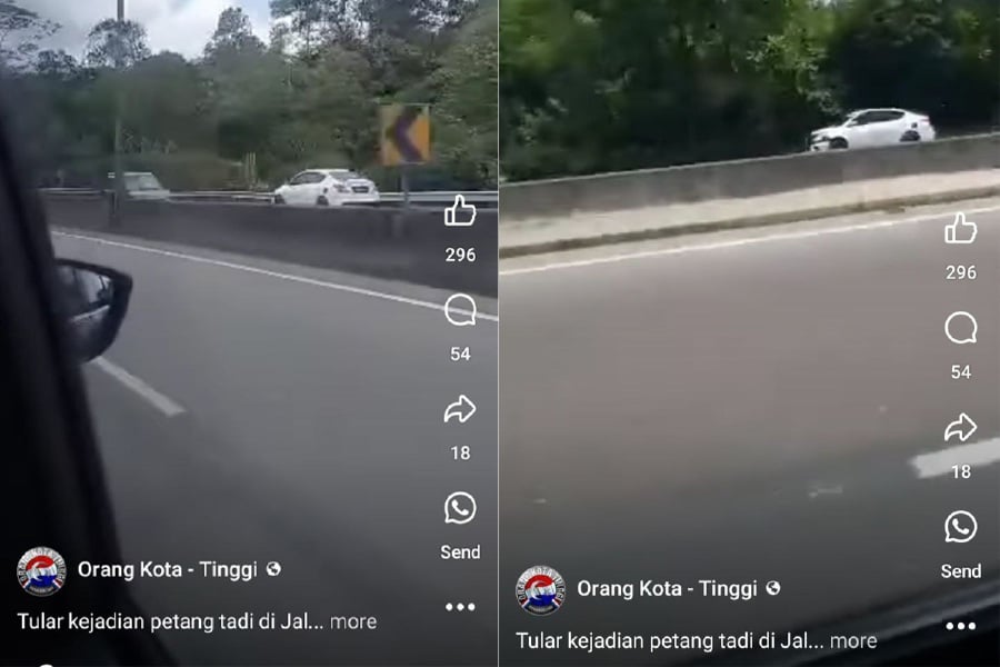 Kota Tinggi district police chief Superintendent Hussin Zamora, in a statement yesterday, said the 43-year-old man was arrested following a clip of the incident, which has gone viral on the social media. - Viral Pic from Social Media