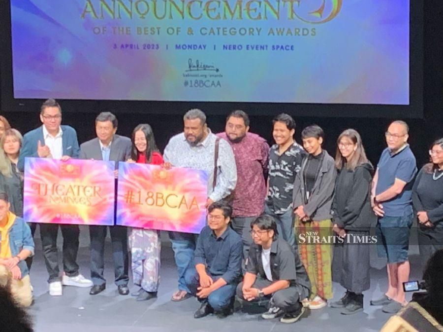 Covering the Dance, Music, Theatre and Musical Theatre categories, the Awards, better known as the Cammies, will feature productions that were staged over the last three years. - NSTP/DENNIS CHUA