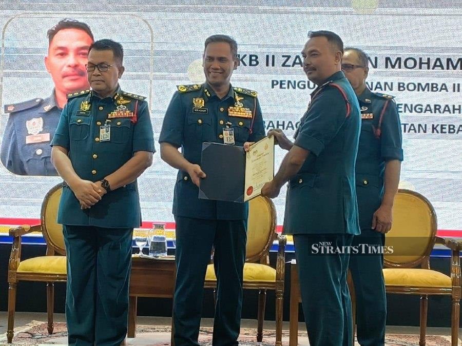The Fire and Rescue Department received 80 complaints involving its personnel last year, according to Fire and Rescue Department director-general Datuk Nor Hisham Mohammad.- NSTP/SHARIFAH MAHSINAH ABDULLAH