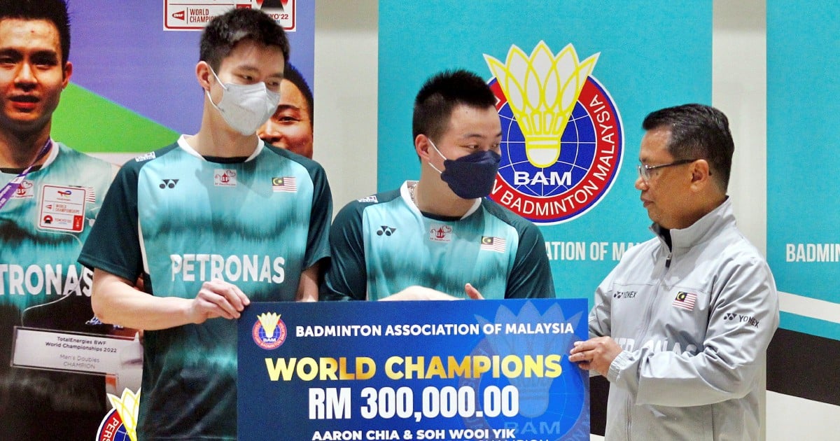 RM500,000 boost for Aaron-Wooi Yik | New Straits Times