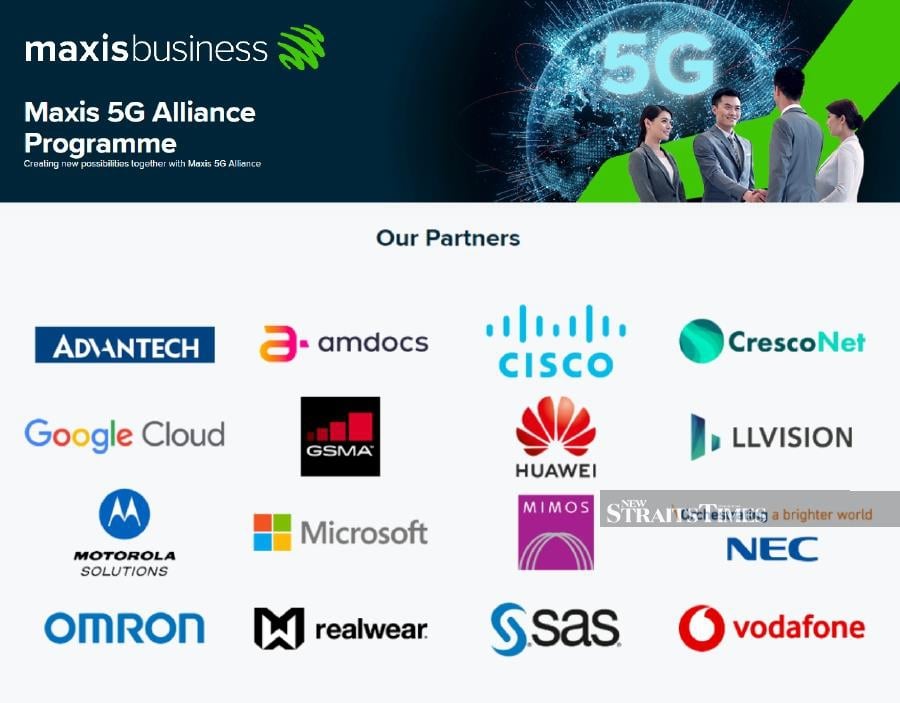 Maxis announced that it has formed one of the largest 5G alliances in Malaysia to accelerate technology breakthroughs and IoT enterprise solutions.