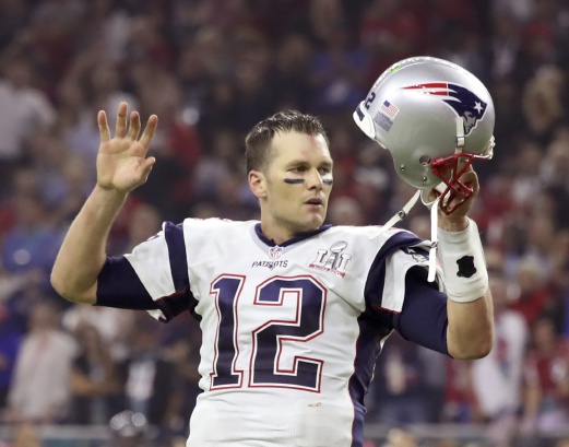 Brady leads biggest comeback, Patriots win 34-28